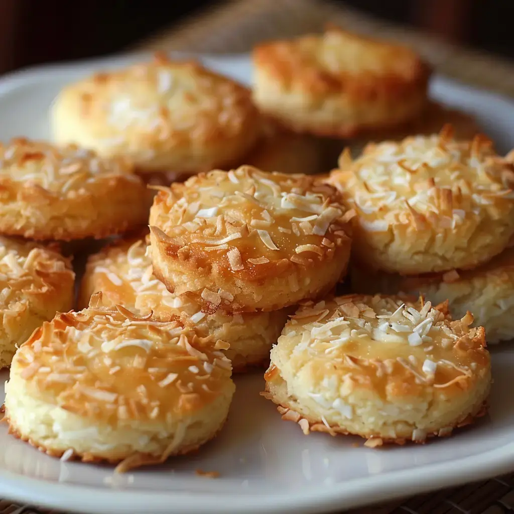 Biscuits à la Noix de Coco - Recette Simple et Rapide