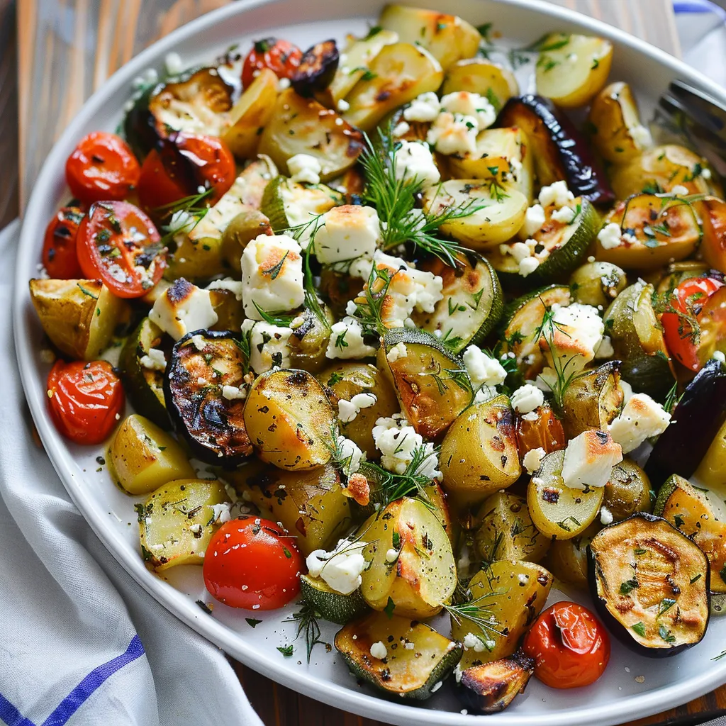 Légumes au Four à la Feta