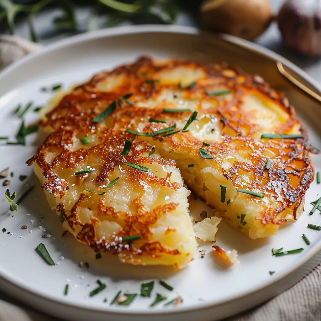 Galettes de pommes de terre allemandes