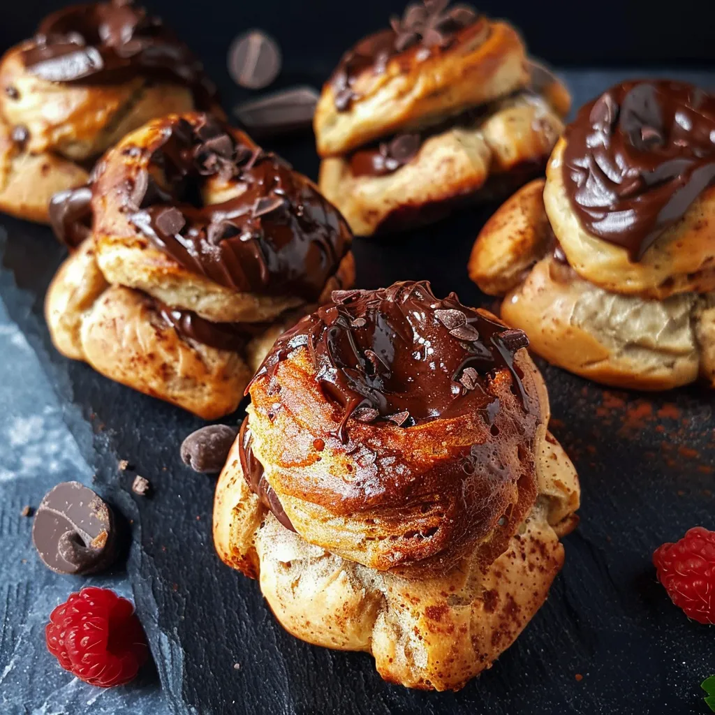 PAINS AU CHOCOLAT recette facile et saine