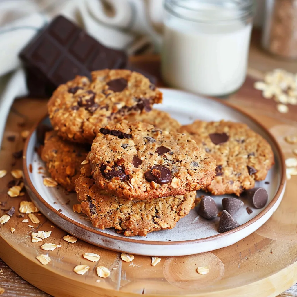 Recette des biscuits petit déjeuner à IG bas