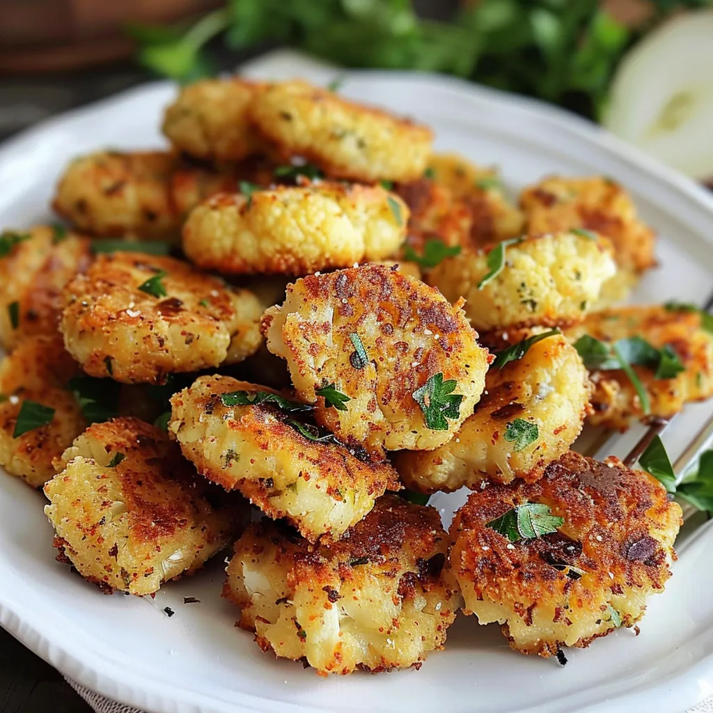 Nuggets de chou fleur Recette facile