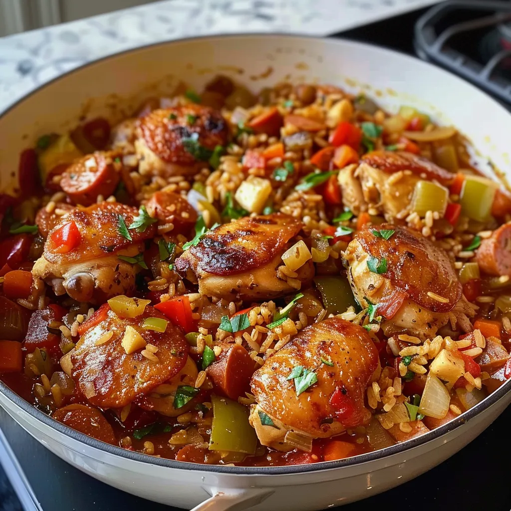 Jambalaya au Poulet