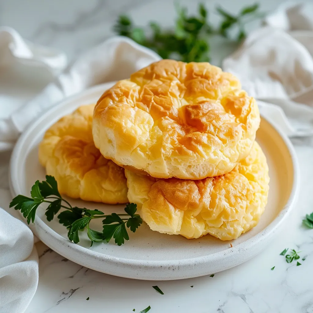 Recette du Pain Nuage au Fromage Blanc