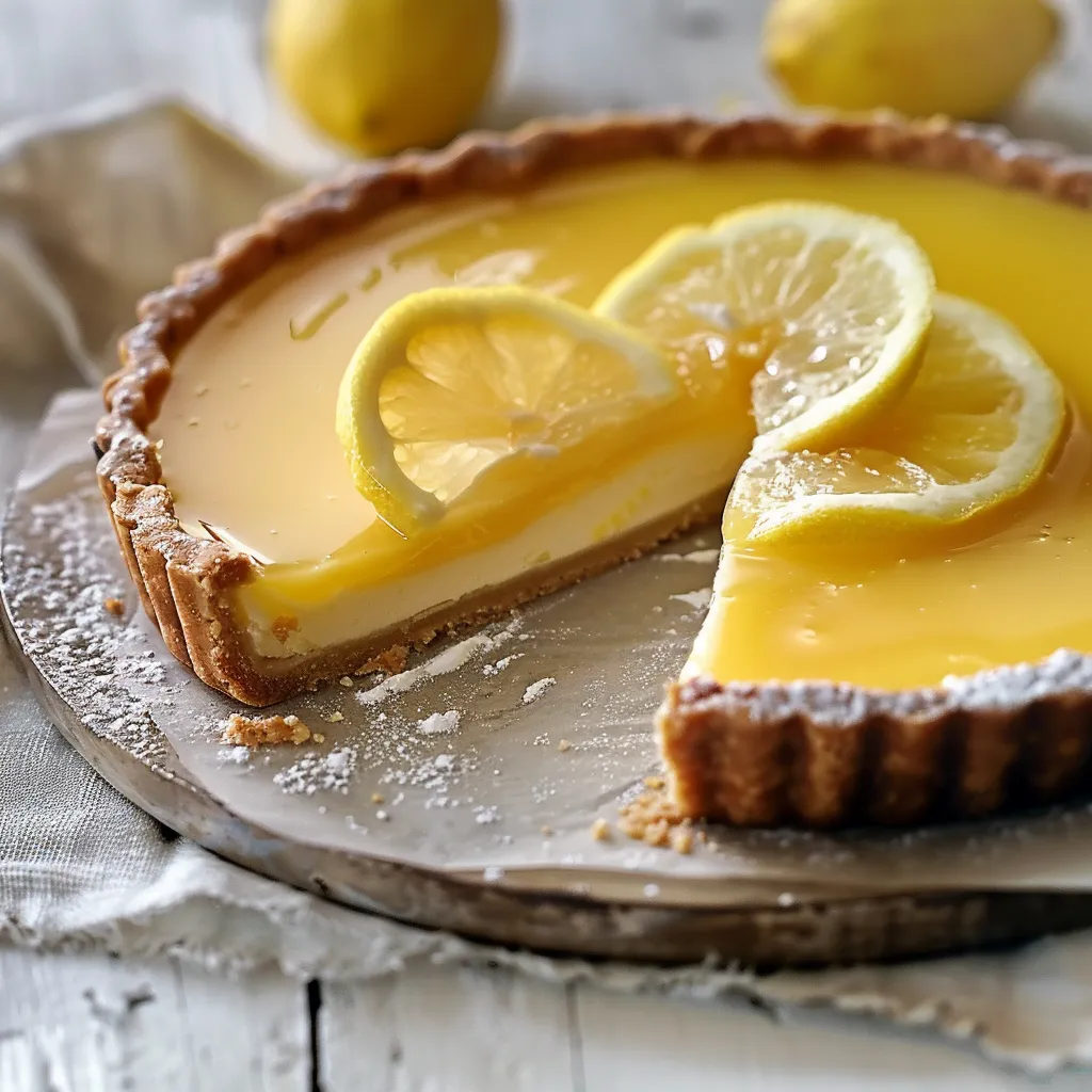 Tarte au Citron Simple et Gourmande