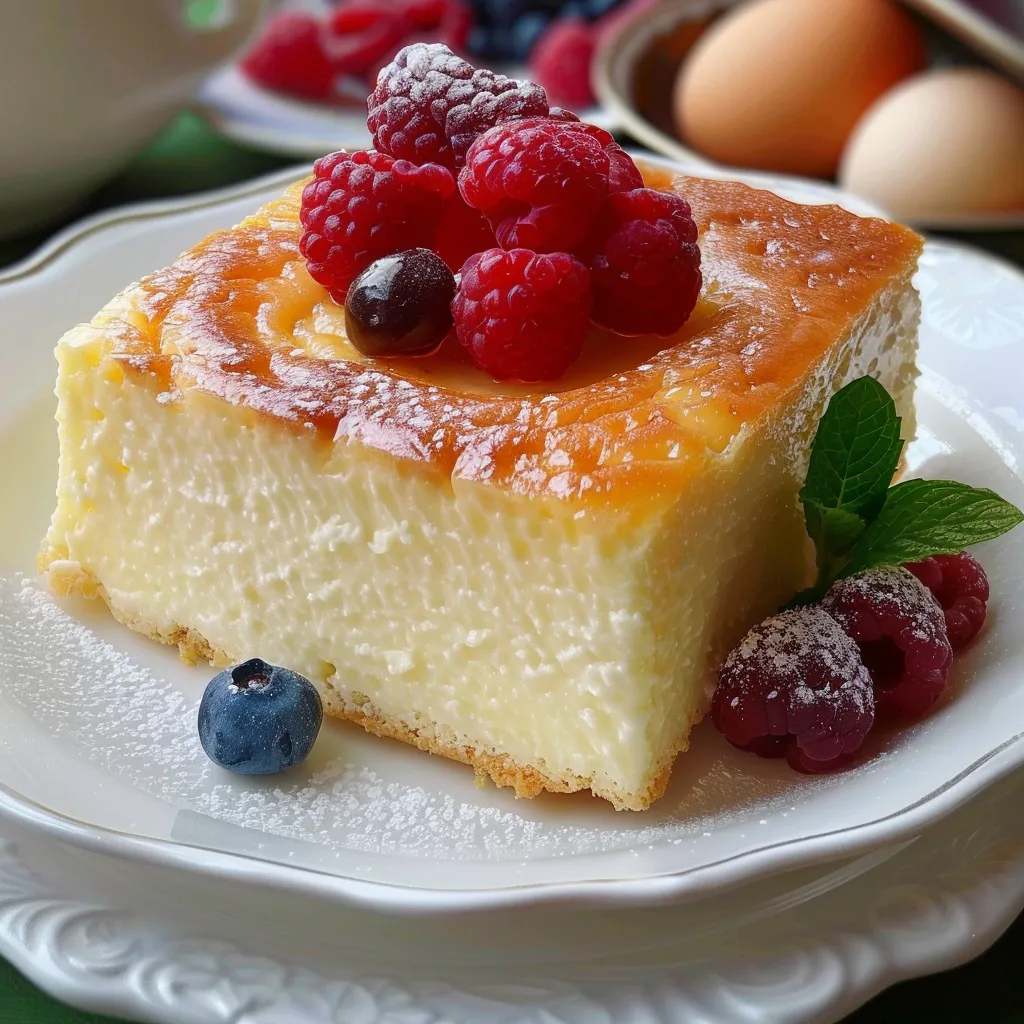 Gâteau Crémeux avec 3 Yaourts et 2 Œufs