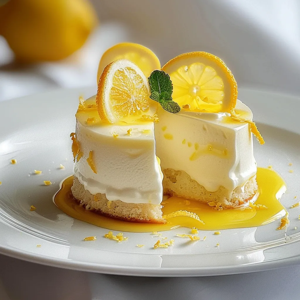 Fondant citron mascarpone