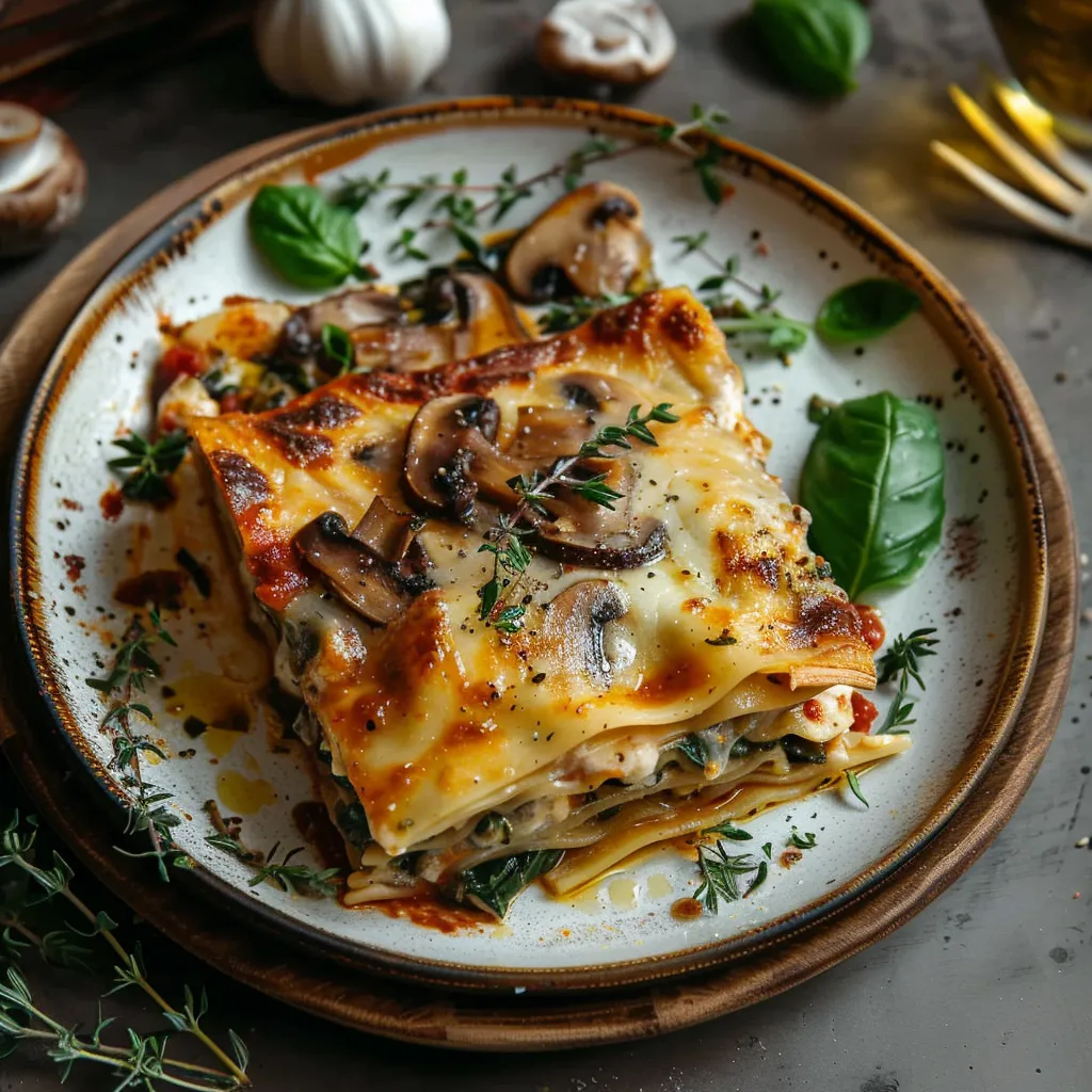 Lasagnes végétariennes gourmandes maison