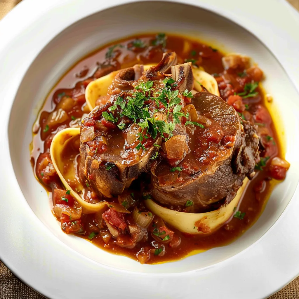 Osso-Bucco de Veau à l'Italienne - Recette Traditionnelle