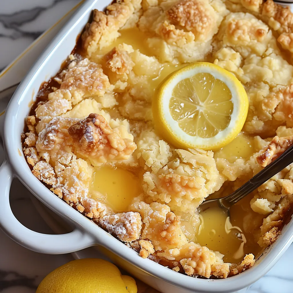 Cobbler au Citron