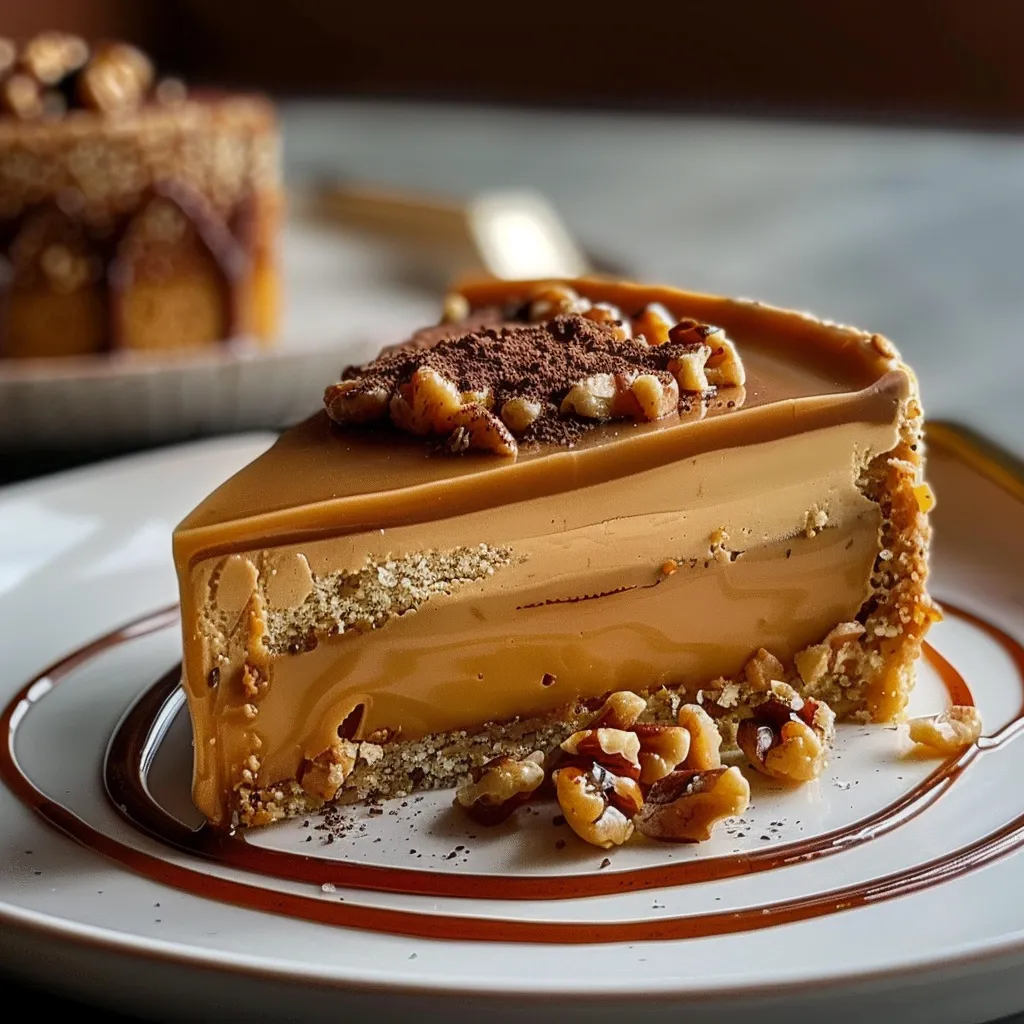 Gâteau au Café et Caramel - Dessert Gourmand
