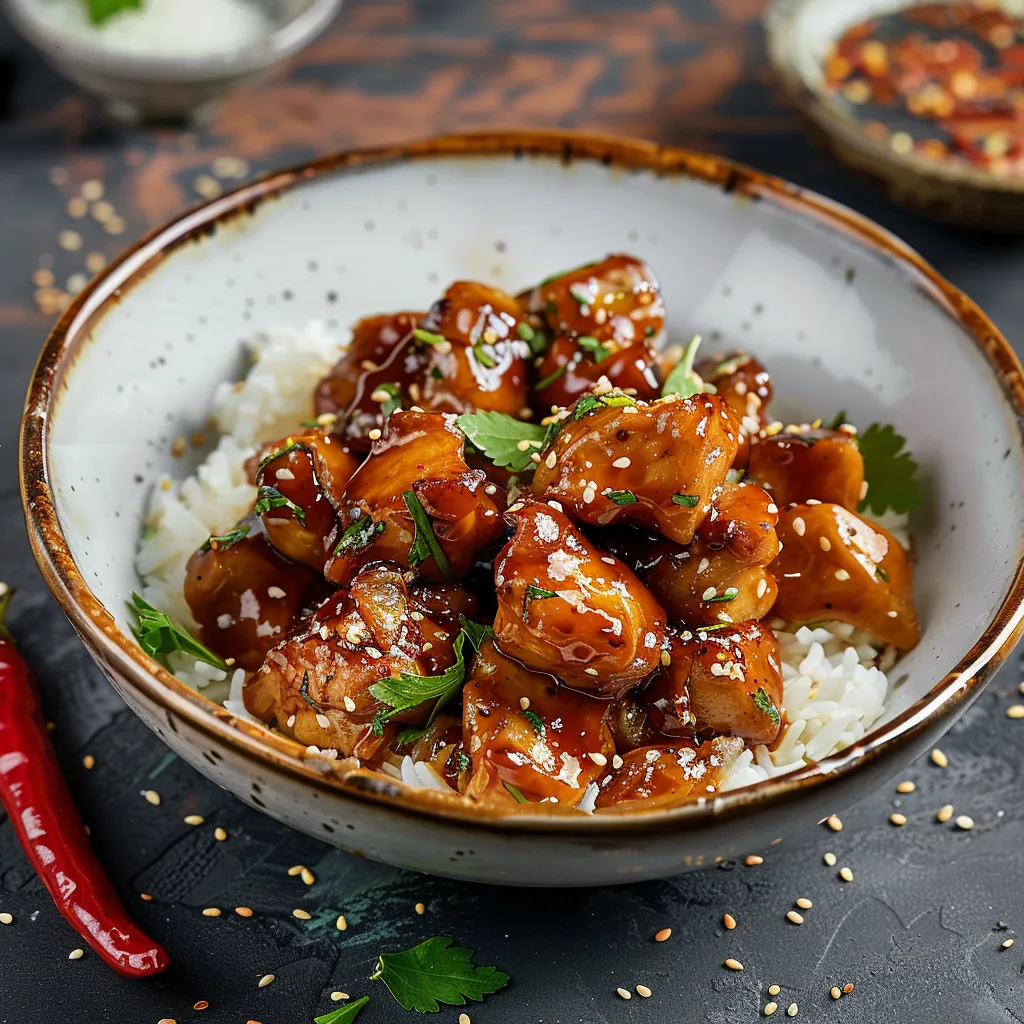 Poulet au Caramel - Recette Asiatique Traditionnelle