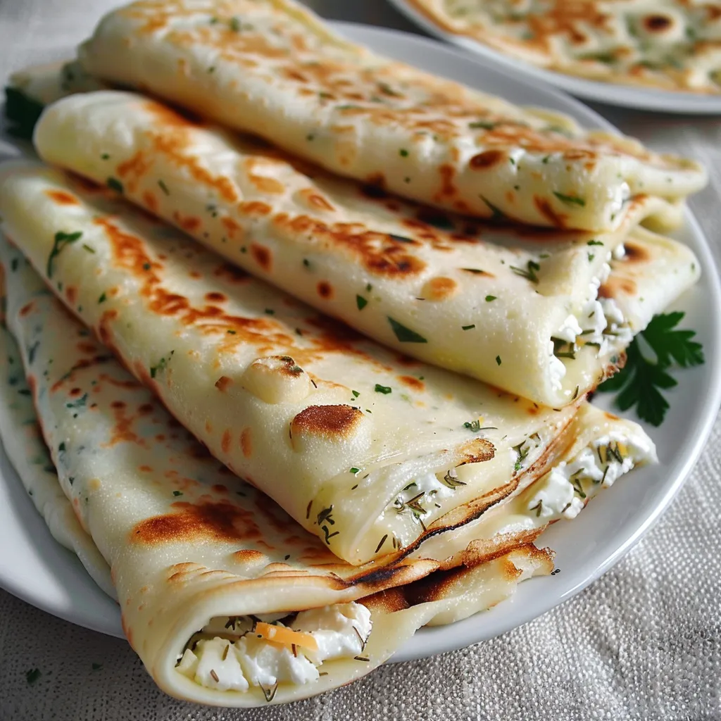 Gozleme Turc au Fromage - Recette Traditionnelle