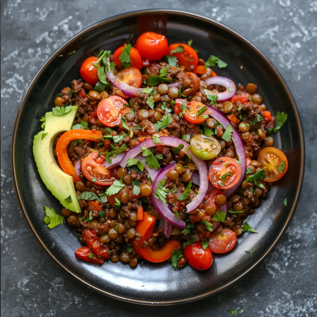 Chili aux Lentilles et Bœuf - Recette Familiale