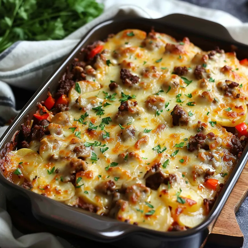 Casserole de Hamburger Maison - Recette Familiale