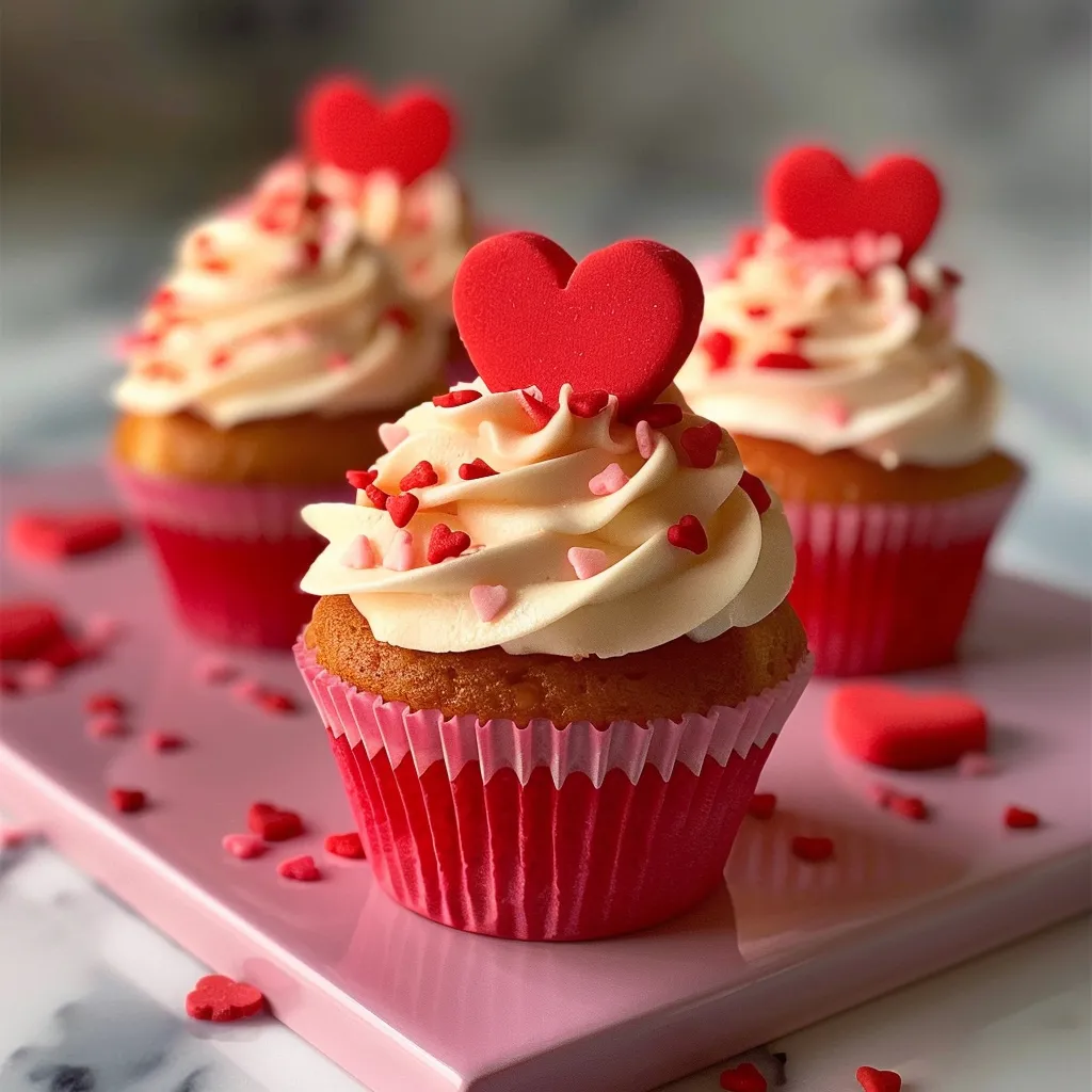 Cupcakes Saint-Valentin : Recette Romantique et Gourmande