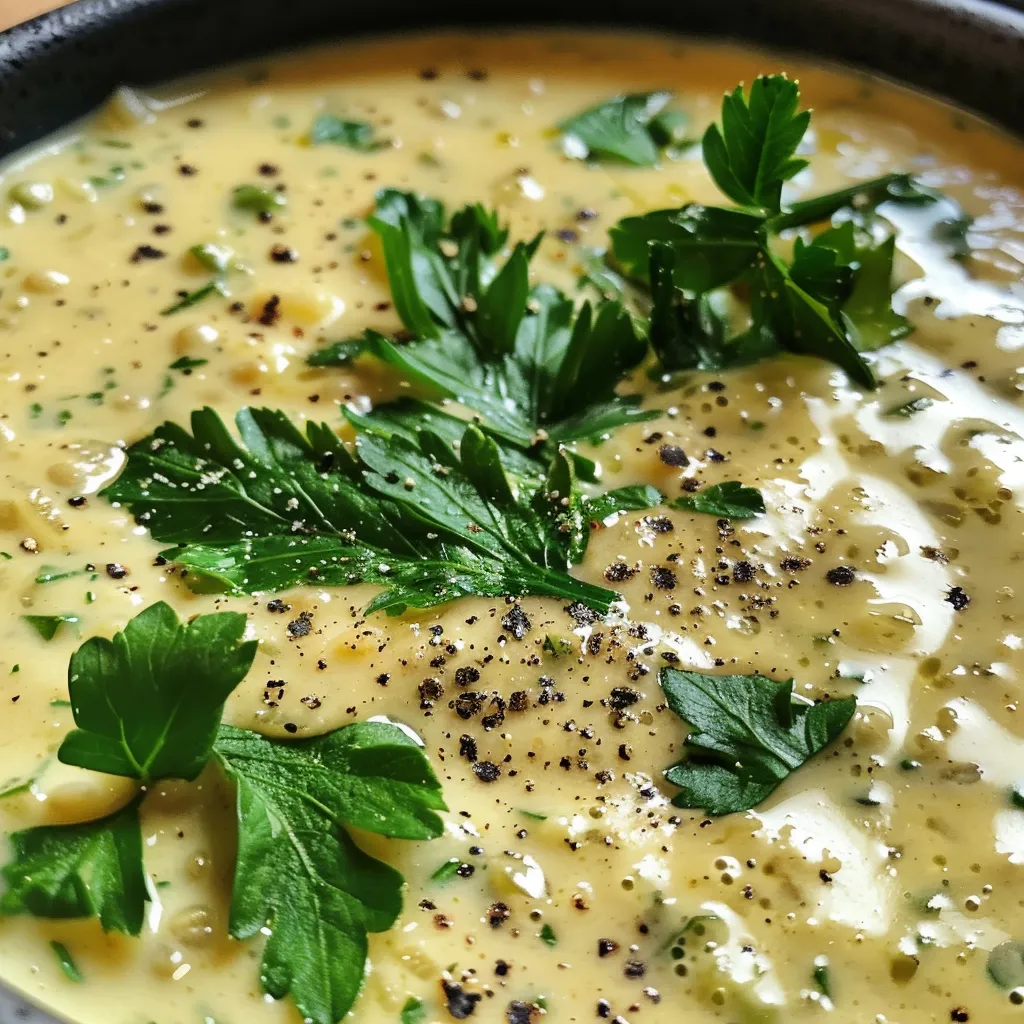 Soupe de Lentilles aux Épinards et Lait de Coco - Recette Végétarienne