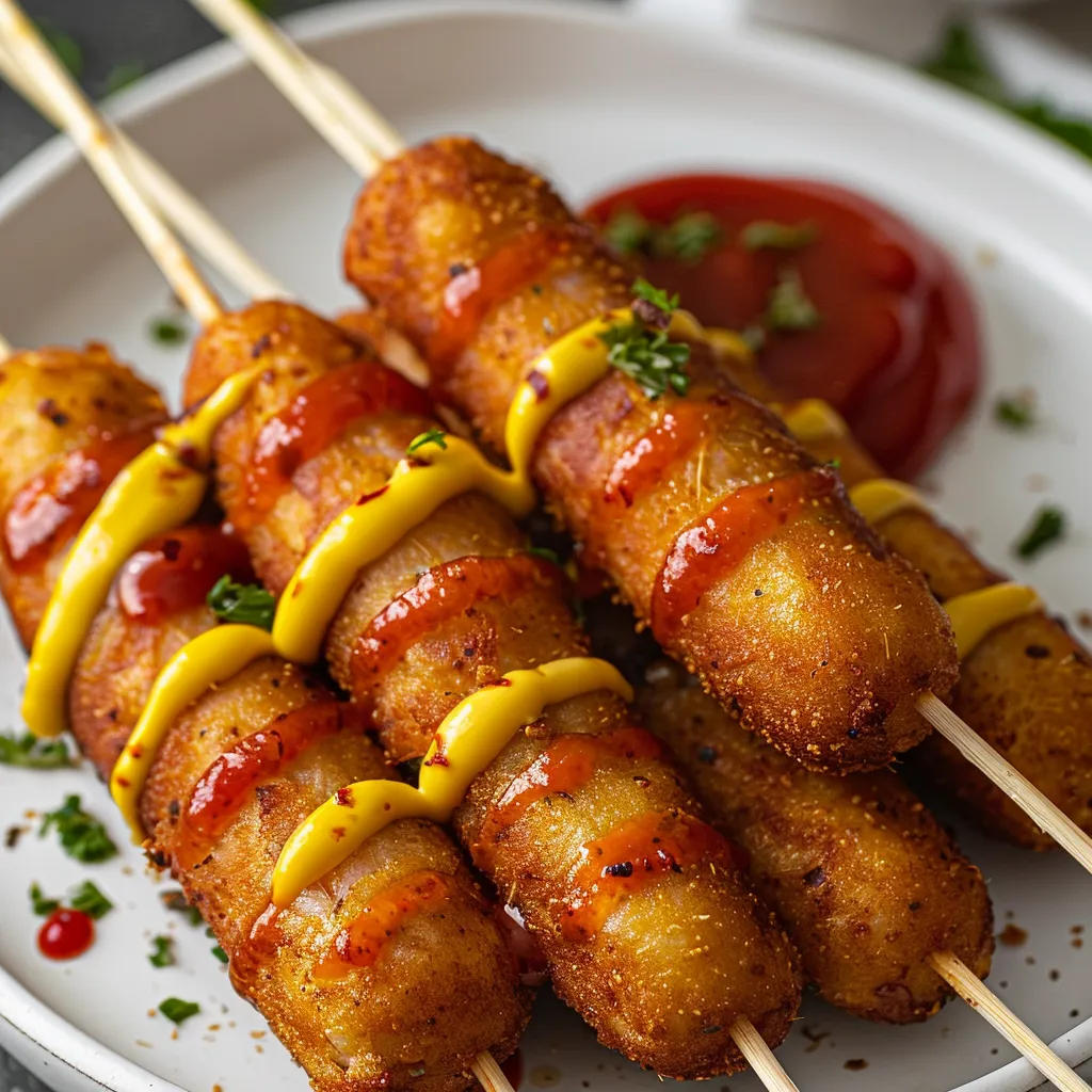 Corn Dogs Maison - Recette Rapide et Facile