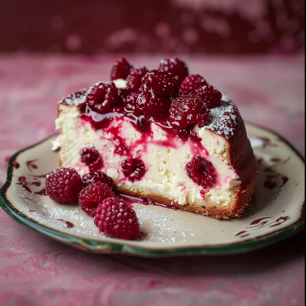 Fondant aux Framboises et Ricotta : Recette Facile