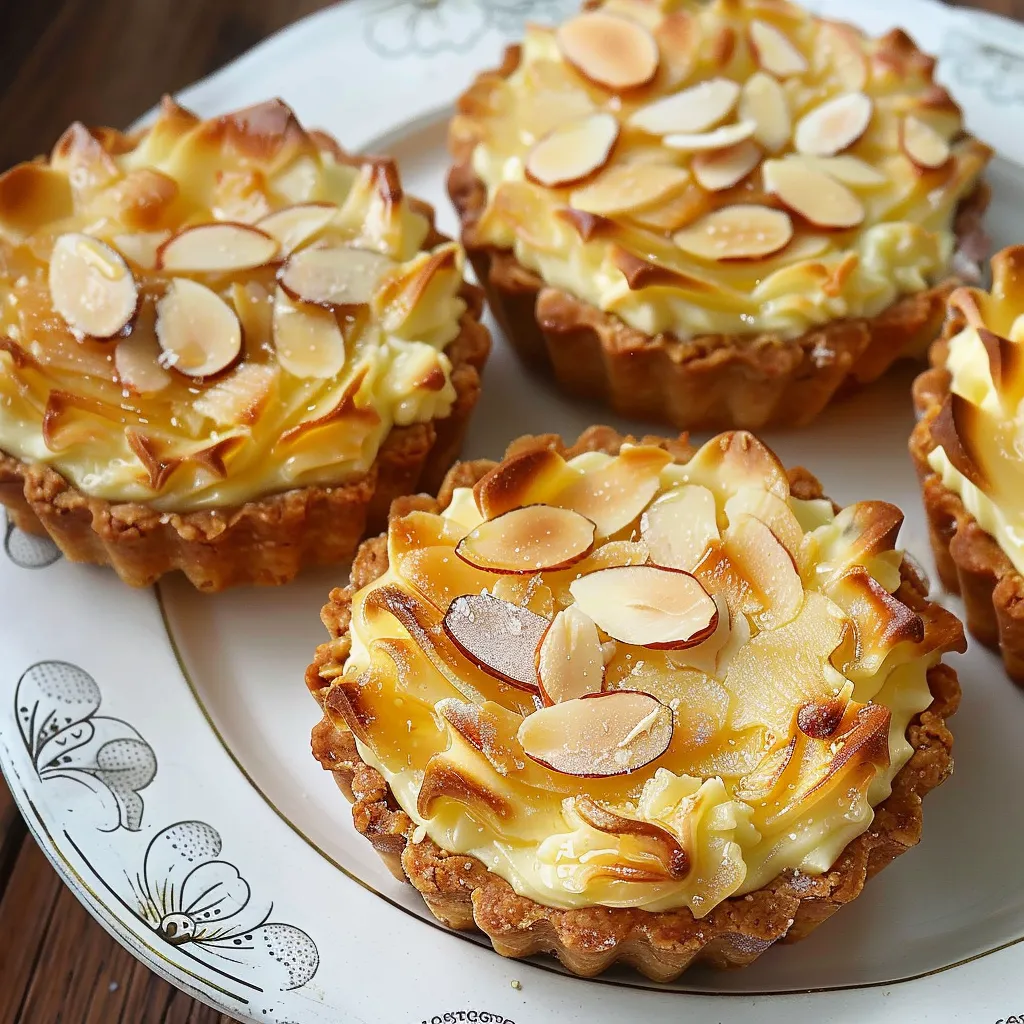 Recette des Tartelettes à la Crème d'Amande - Dessert Sophistiqué