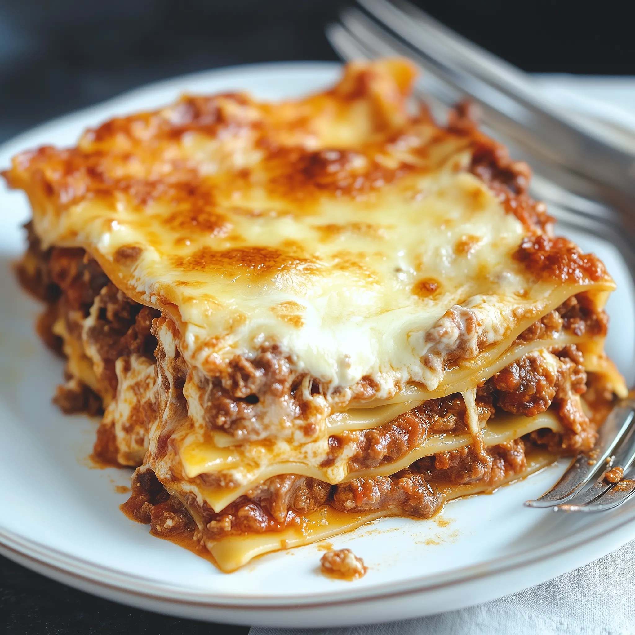 Lasagnes Toscanes au Ragoût - Recette Authentique