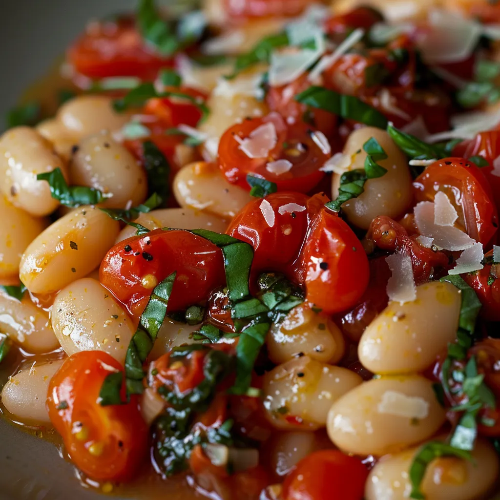 Haricots Blancs à la Tomate en 30 Minutes - Recette Facile