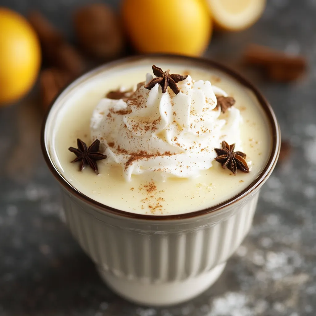 Pudding à la Vanille Infusé aux Épices et Crème Chantilly au Brandy