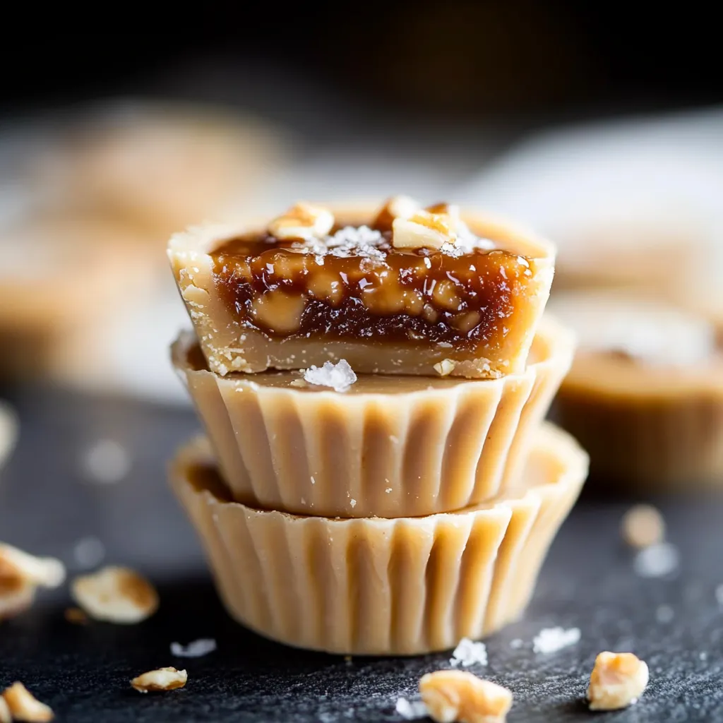 Un dessert glacé sans cuisson, alliant la richesse du tahini et la douceur des dattes