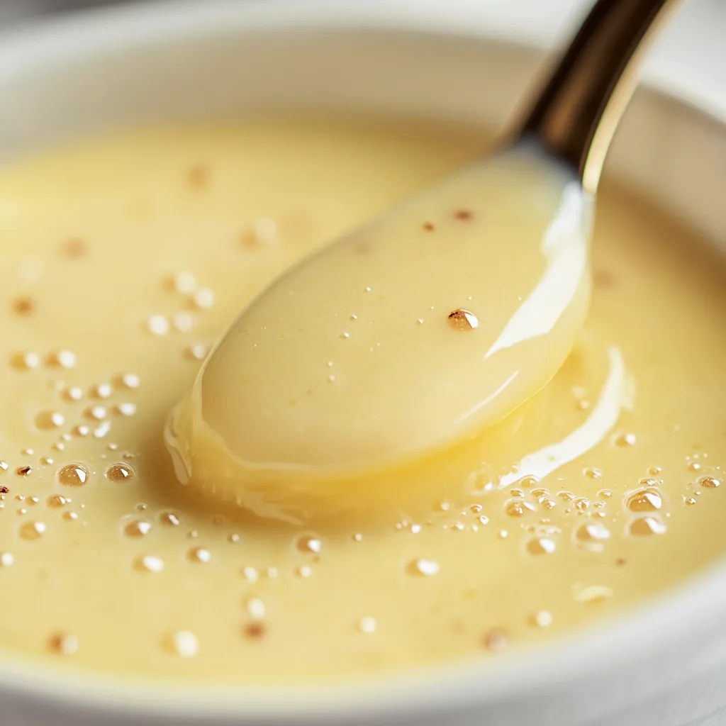 Crème Anglaise Vanille Parfaite maison