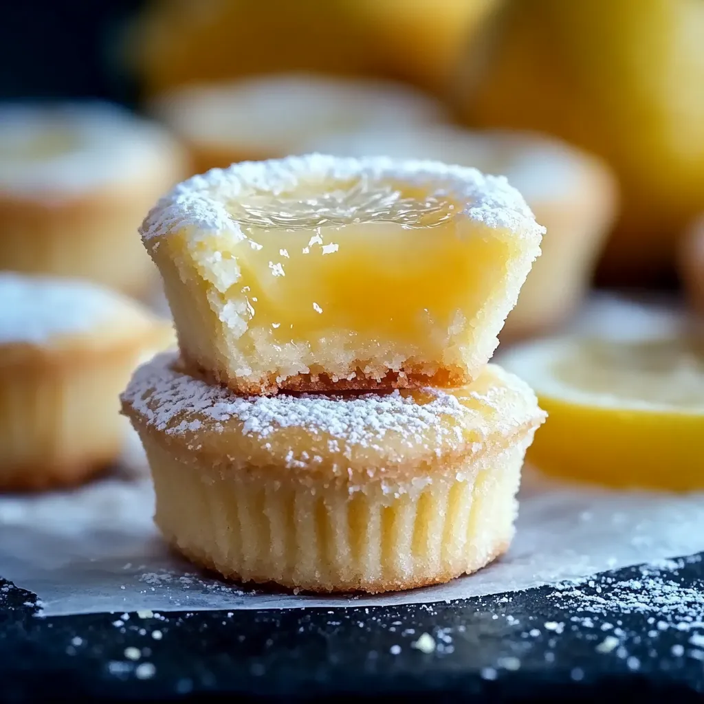 Barres citron gourmandes