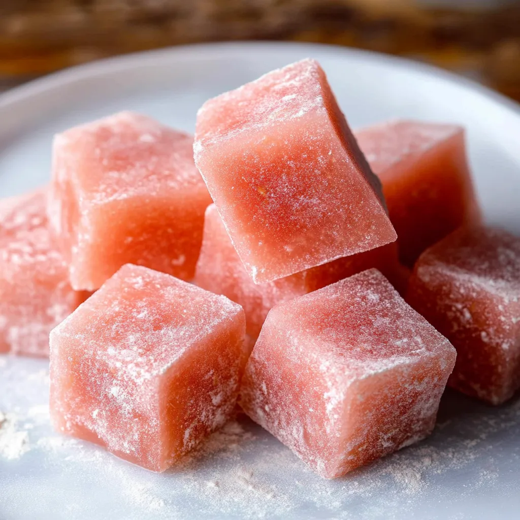 Mochi à base de pastèque