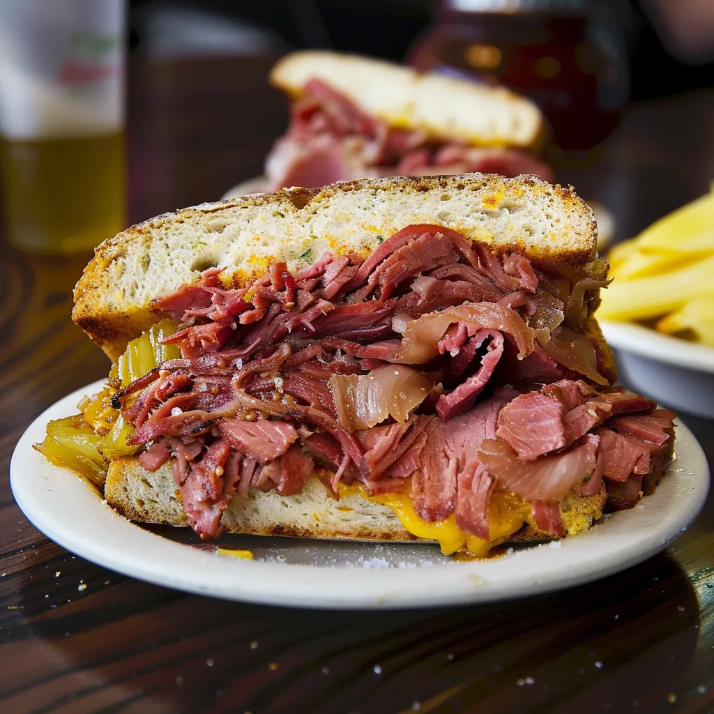 Sandwich au smoked meat