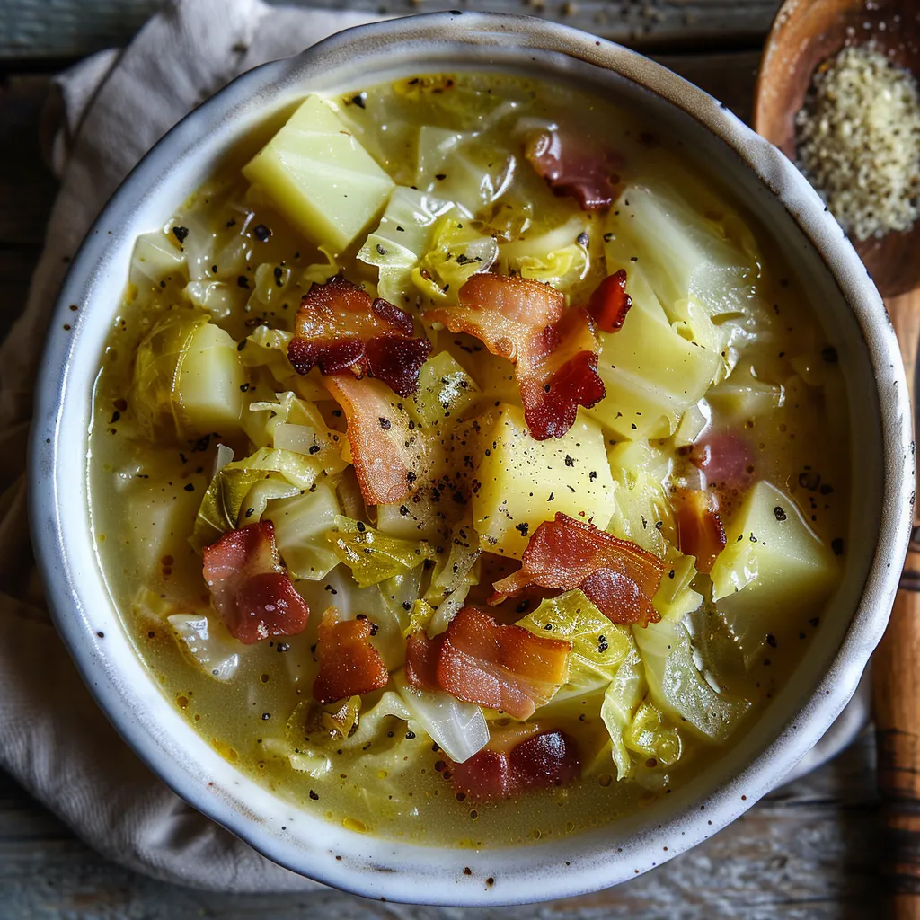Délicieuse soupe aux choux
