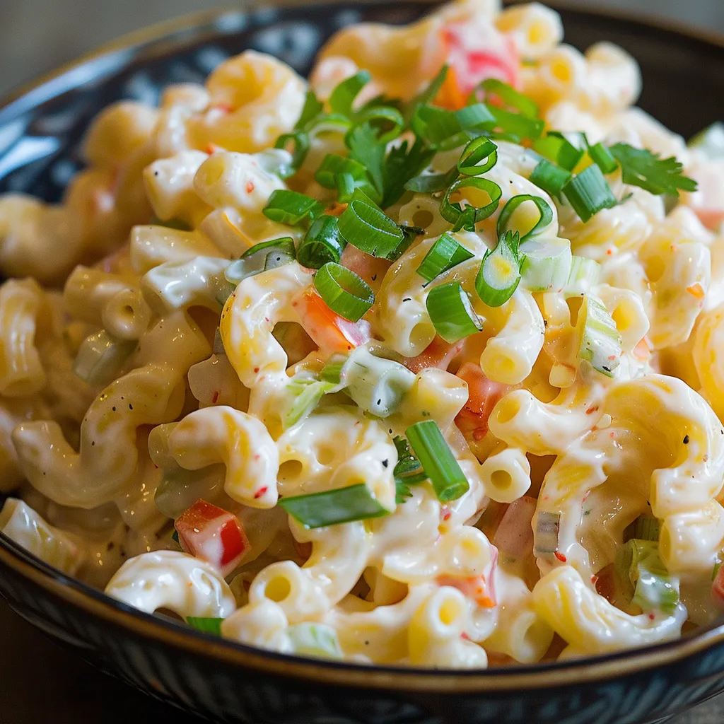 Salade macaronis traditionnelle