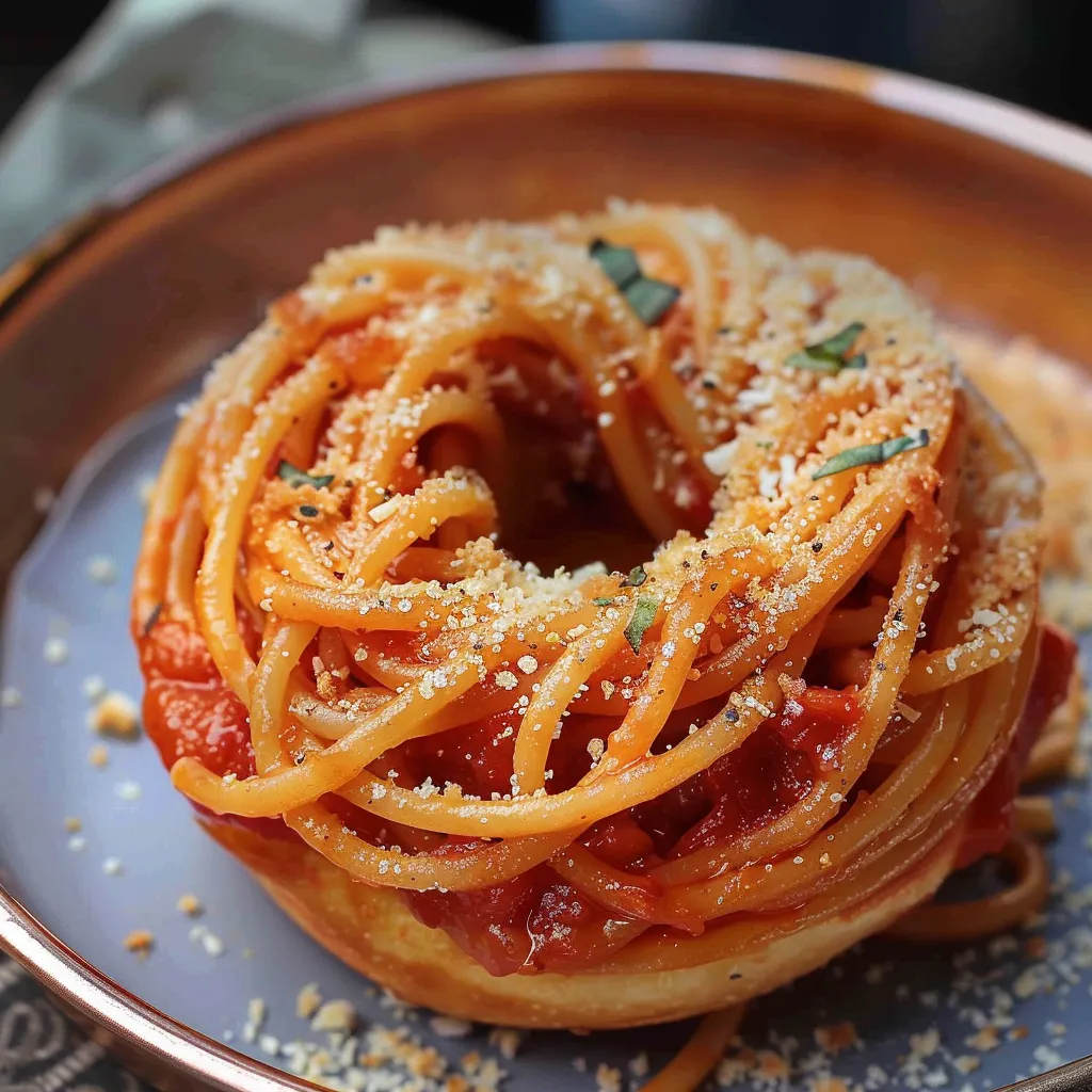 Découvrez comment préparer de délicieux donuts de spaghetti