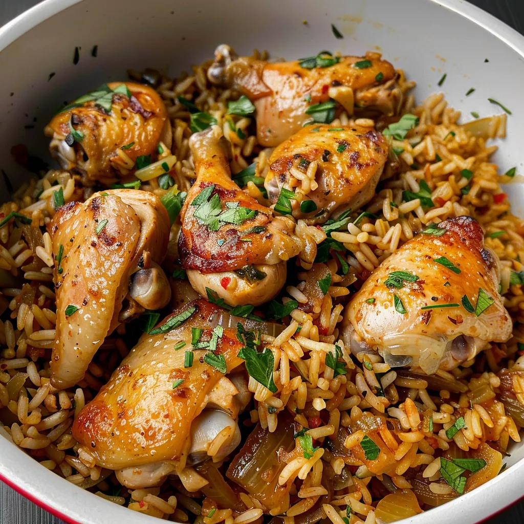 Shawarma poulet et riz