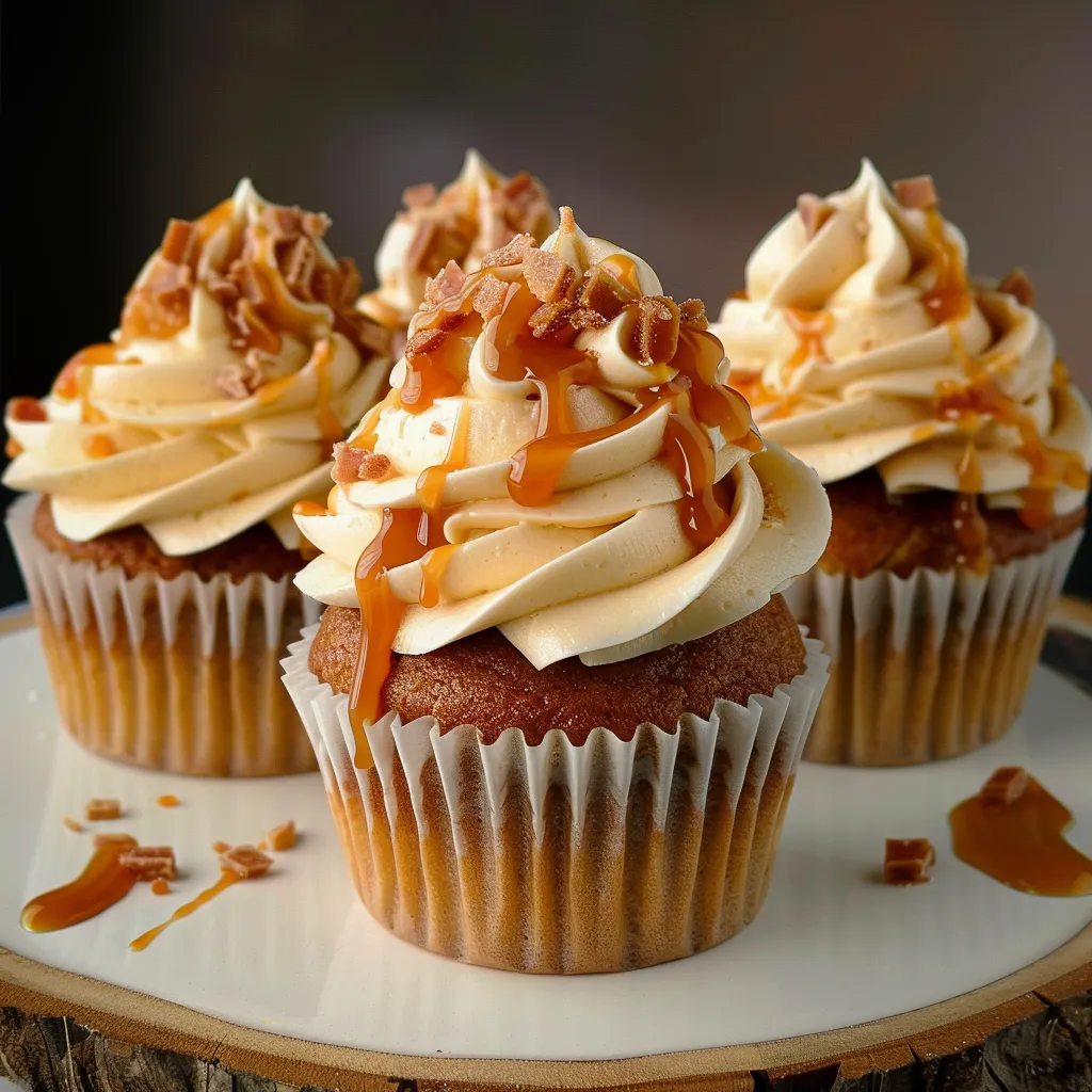Cupcakes caramel beurre salé