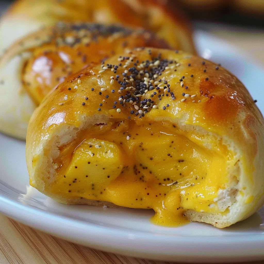 Buns au poulet et curry