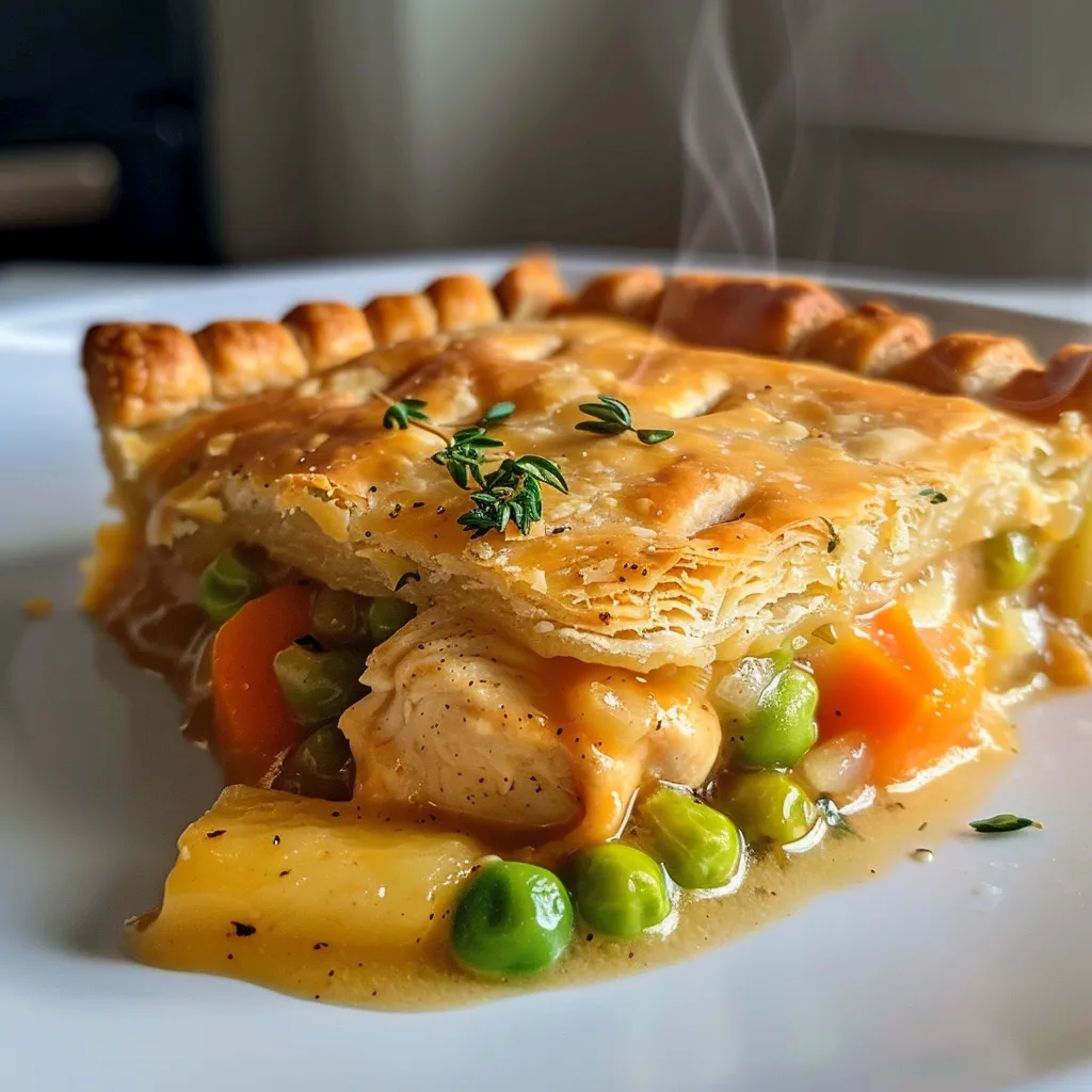 Pâté au poulet savoureux