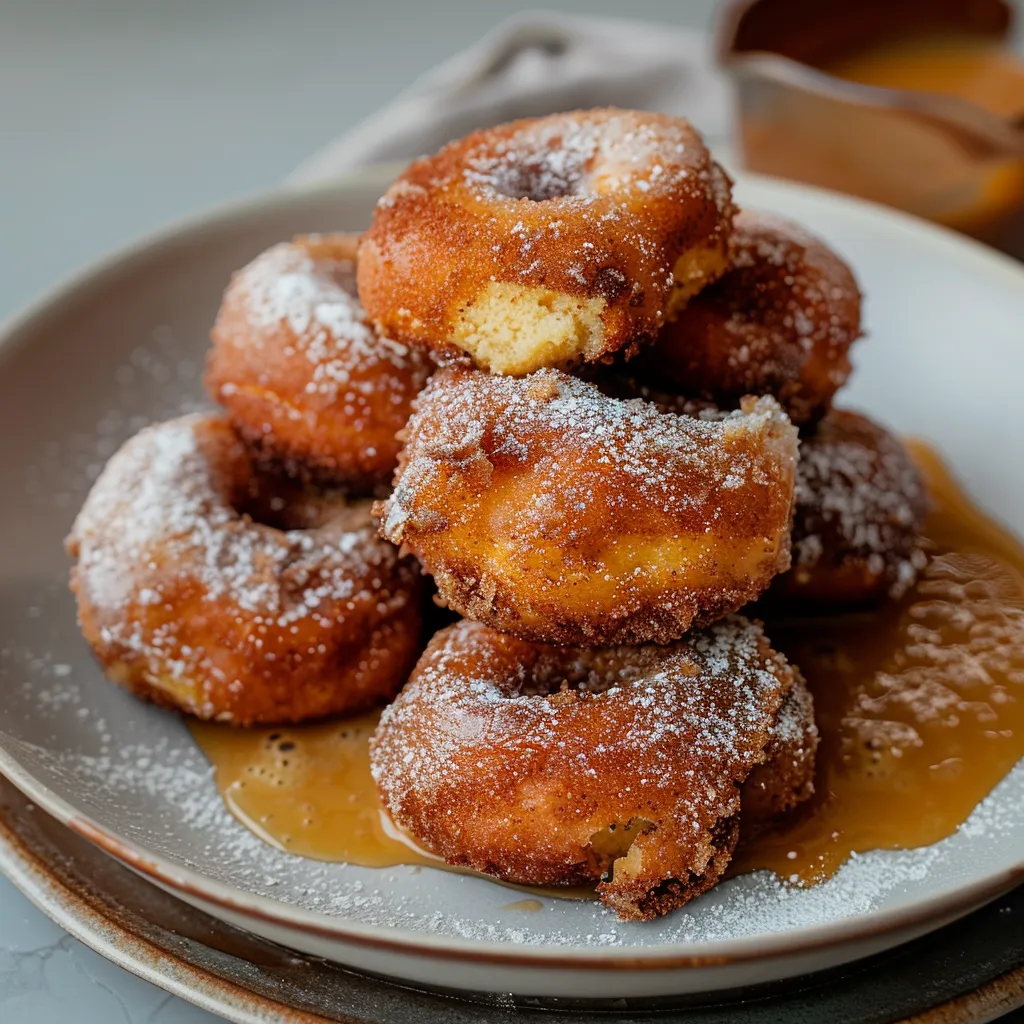 Beignes au caramel salé érable