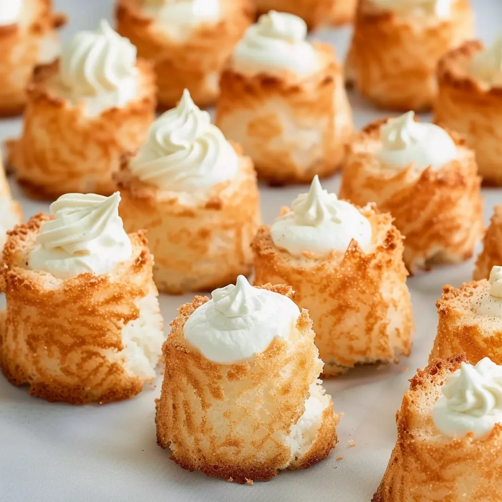Gâteau des anges menthe sapin