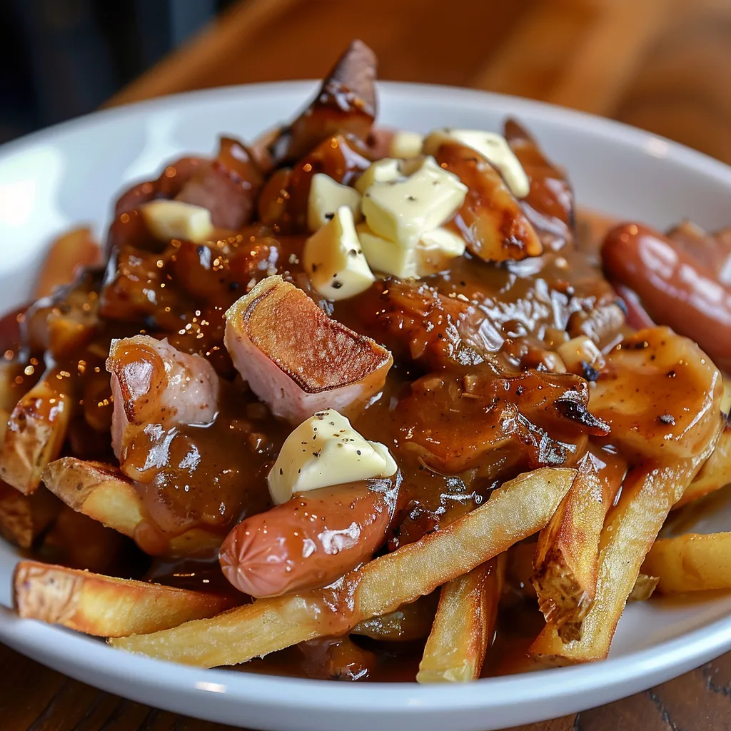 Poutine au feu de camp