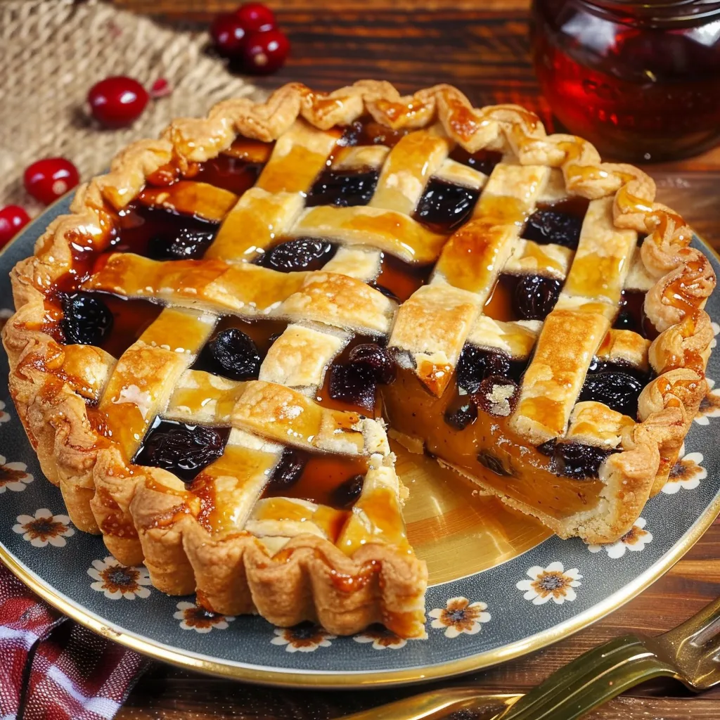 Tarte à la ferlouche rustique