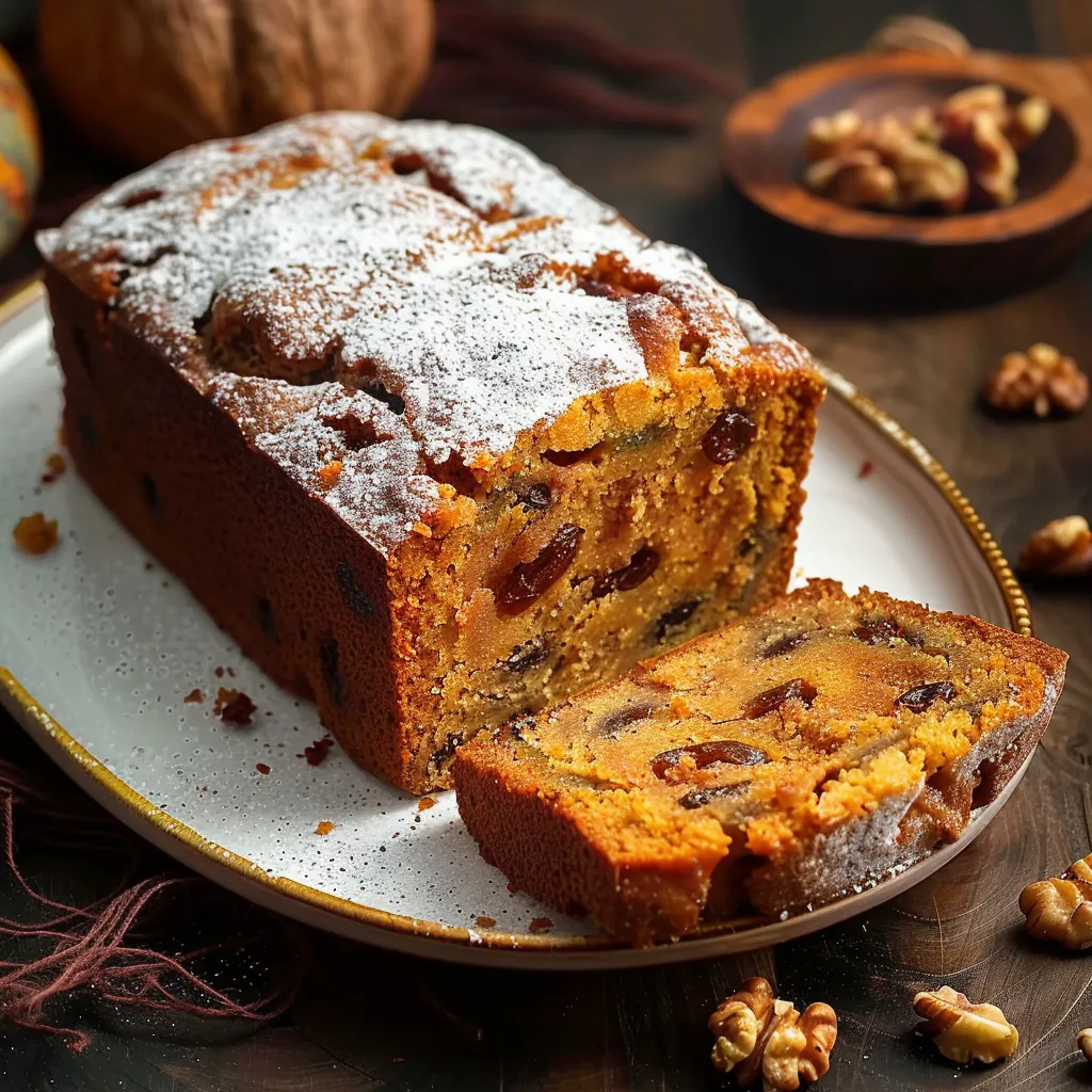 Gâteau moelleux aux tomates et noix