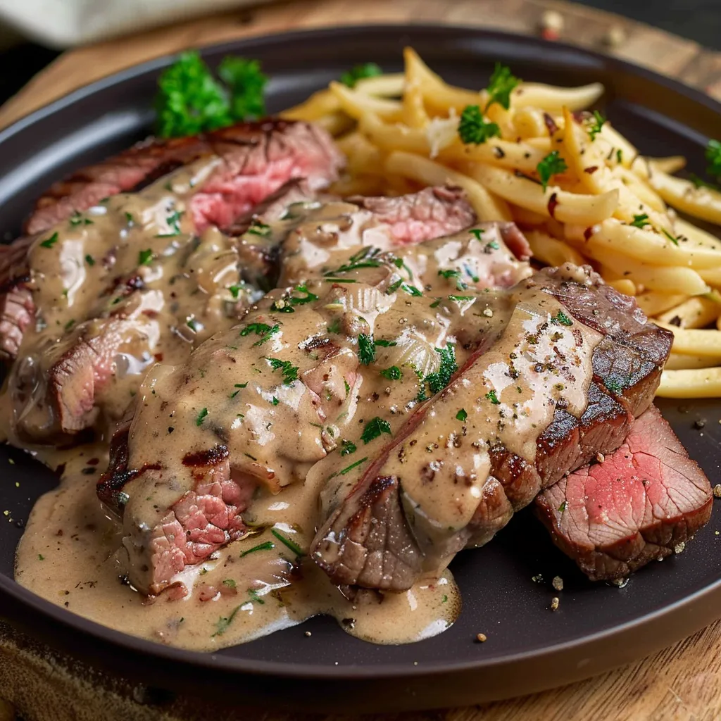 Bœuf Sauce au Poivre