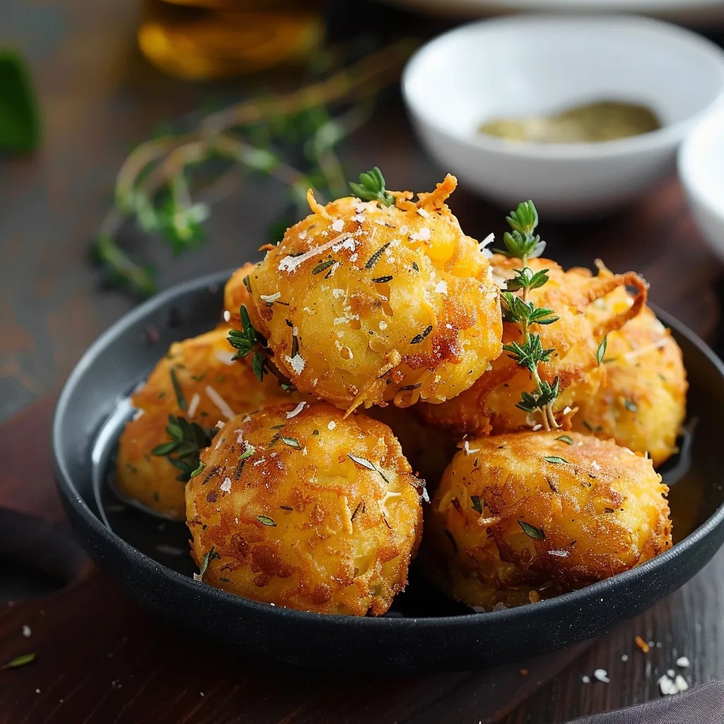 Beignets de panais au fromage