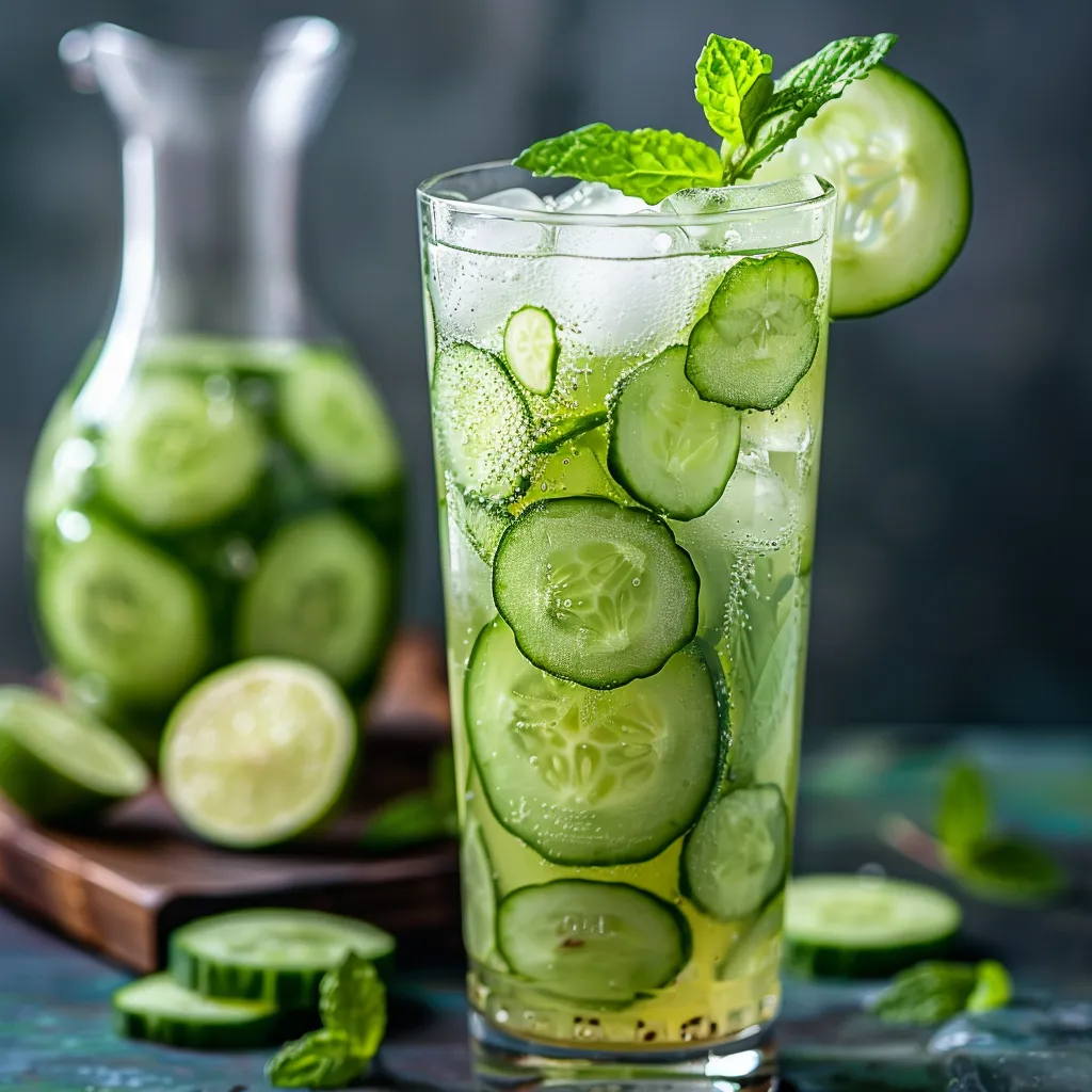 Citronnade concombre facile rapide