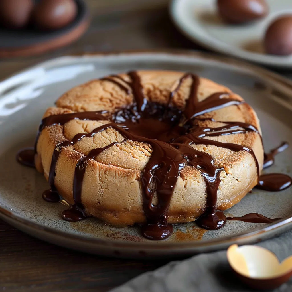 Fondant gourmand à la crème de marrons