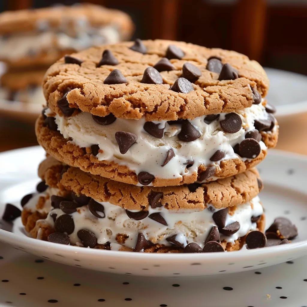 Faites des sandwichs gourmands aux cookies