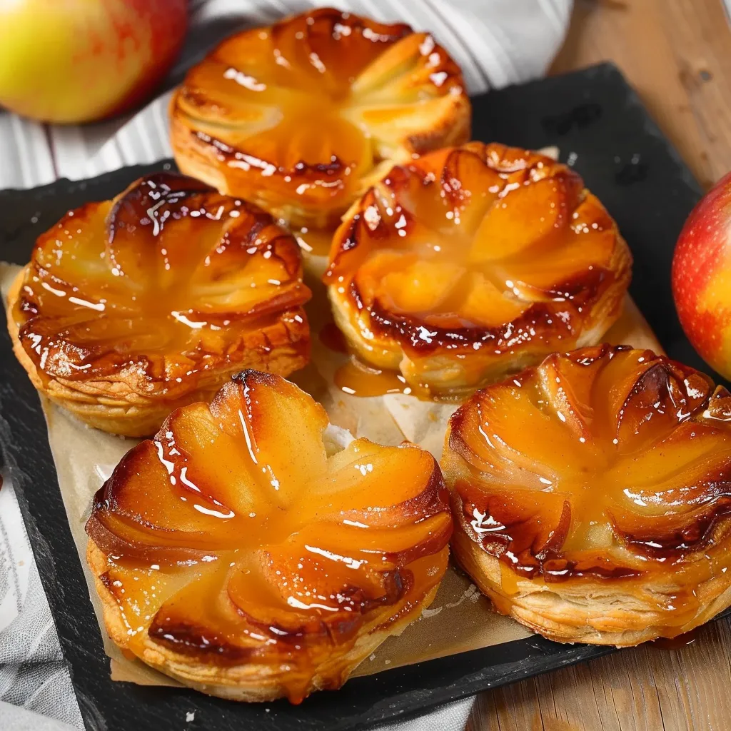 Tartelettes tatin aux pommes